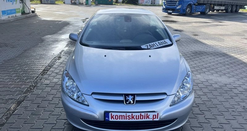 Peugeot 307 CC cena 9800 przebieg: 170000, rok produkcji 2004 z Mikołajki małe 742